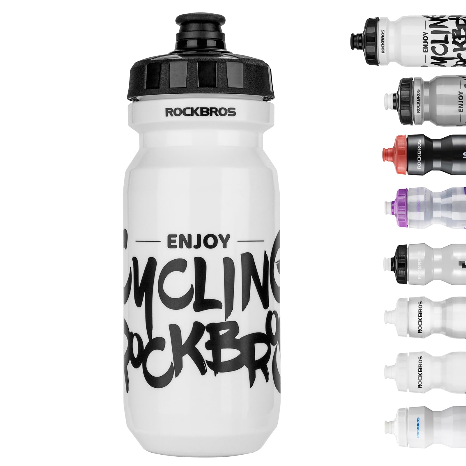 ROCKBROS Cycling Water Bottle, 20-25oz Cycling Bottle,Without BPA and BPS